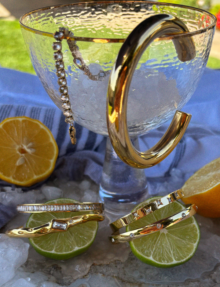 Bracelet-Heirloom Crystal Tennis