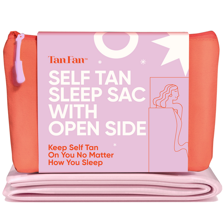 Self  Tan Fan Sleep Sac - Open Side