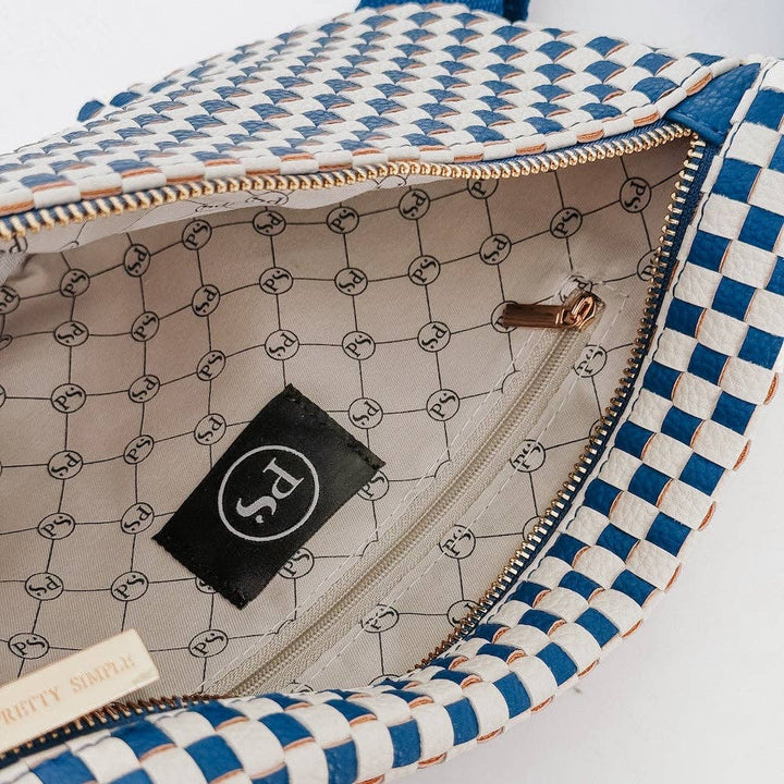 Bum Bag-Westlyn Woven Leather