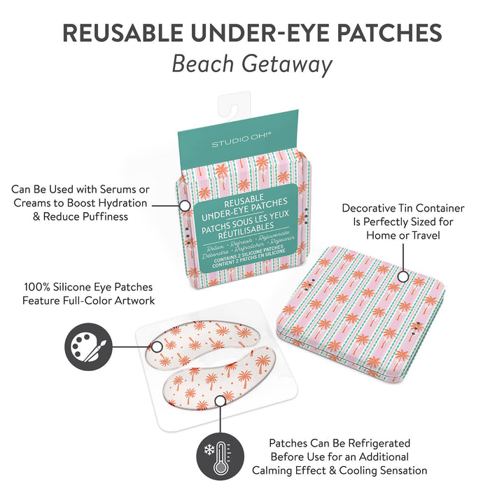 Reusable Under-Eye Patches-Beach Getaway