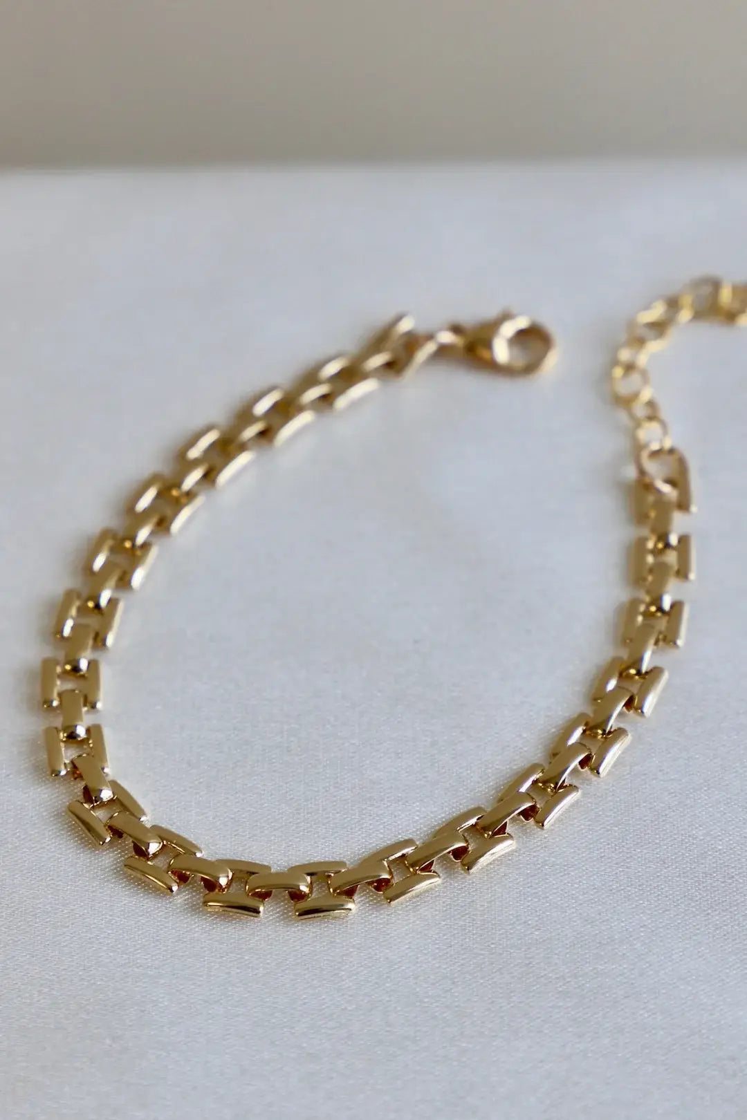 B1154 Gold Bracelet-Sienna Chain