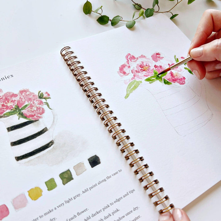 Watercolor Workbook-Bouquets