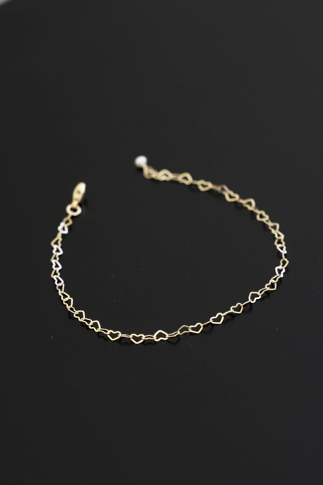 B1206 Bracelet-Heart Chain