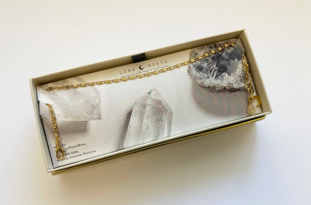 Opalescent Celestial Anklet