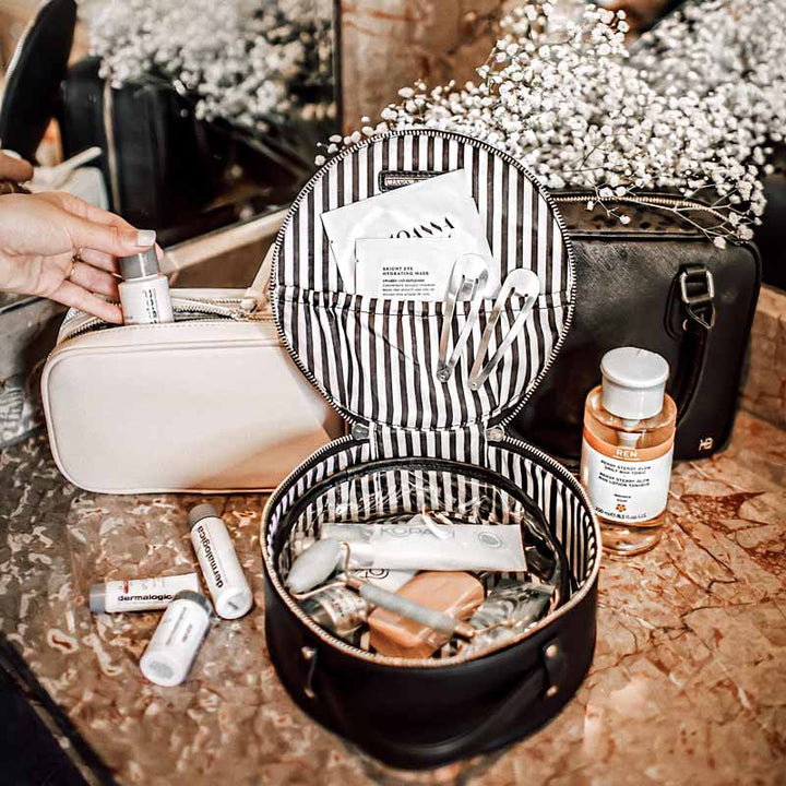 Nomad Round Travel Case-Preto Black