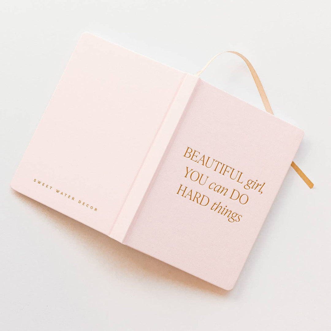 Fabric Journal-Beautiful Girl