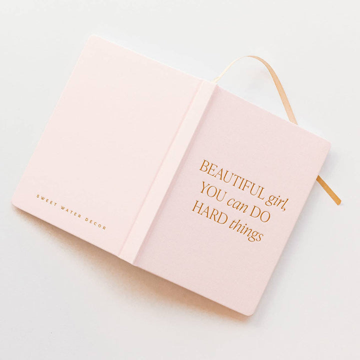 Fabric Journal-Beautiful Girl