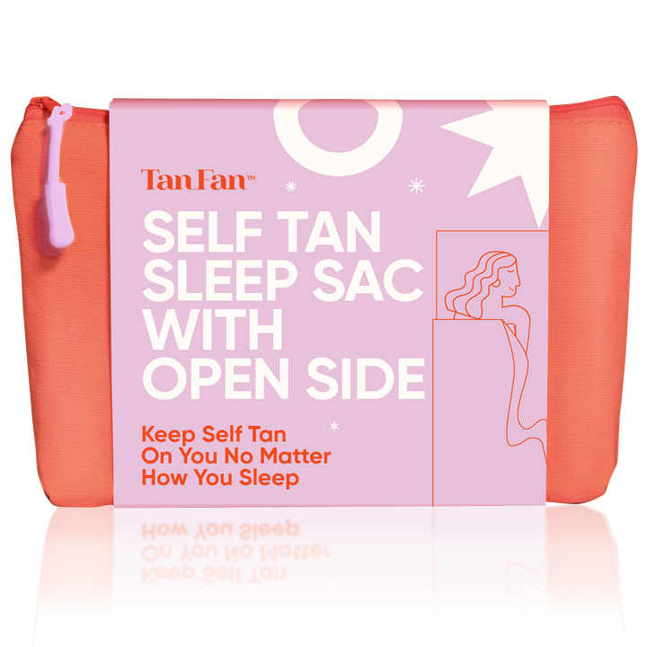 Self  Tan Fan Sleep Sac - Open Side
