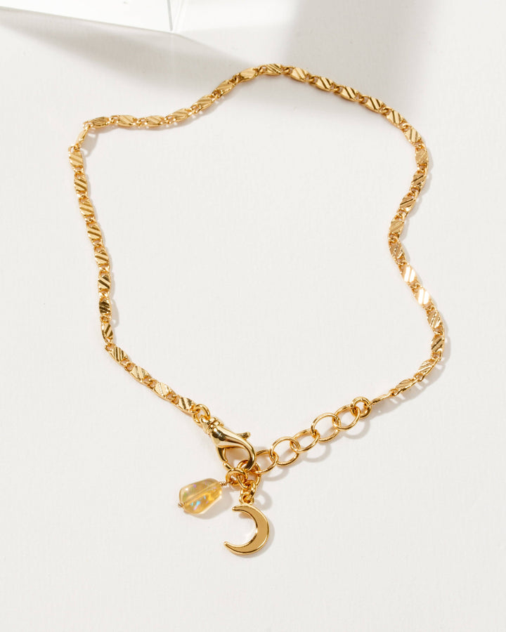 Opalescent Celestial Anklet