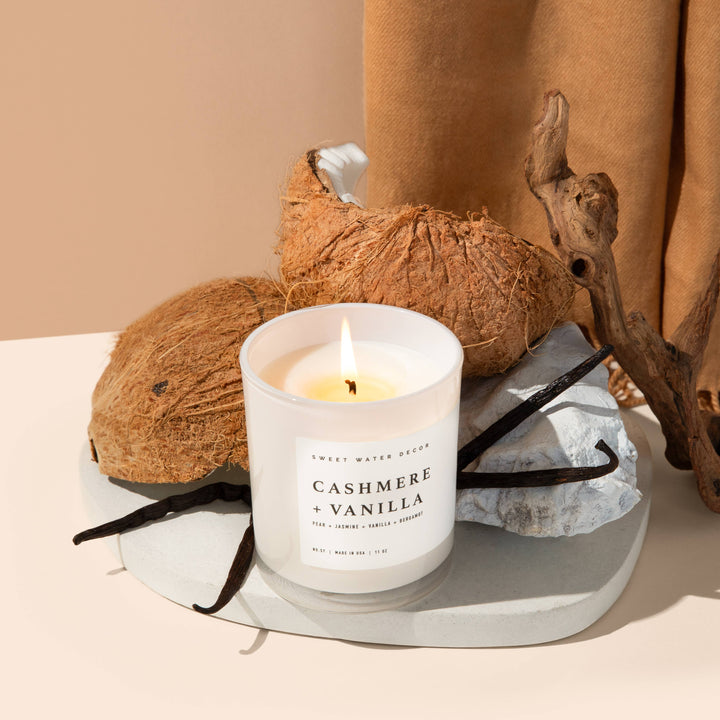 Soy Candle 11oz-Cashmere & Vanilla