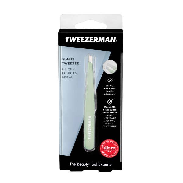 Tweezerman Pistachio Full Slant Tweezer