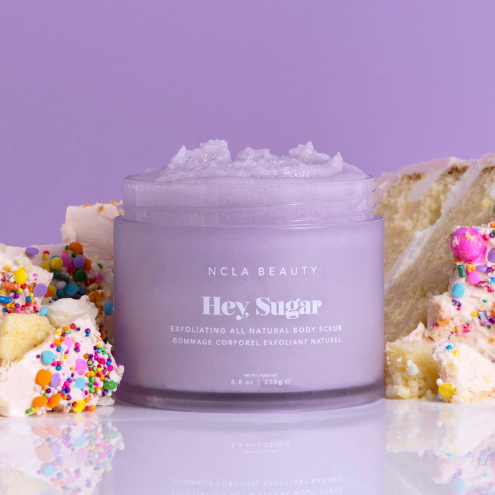 Hey, Sugar All Natural Body Scrub - Birthday Cake 8.5oz