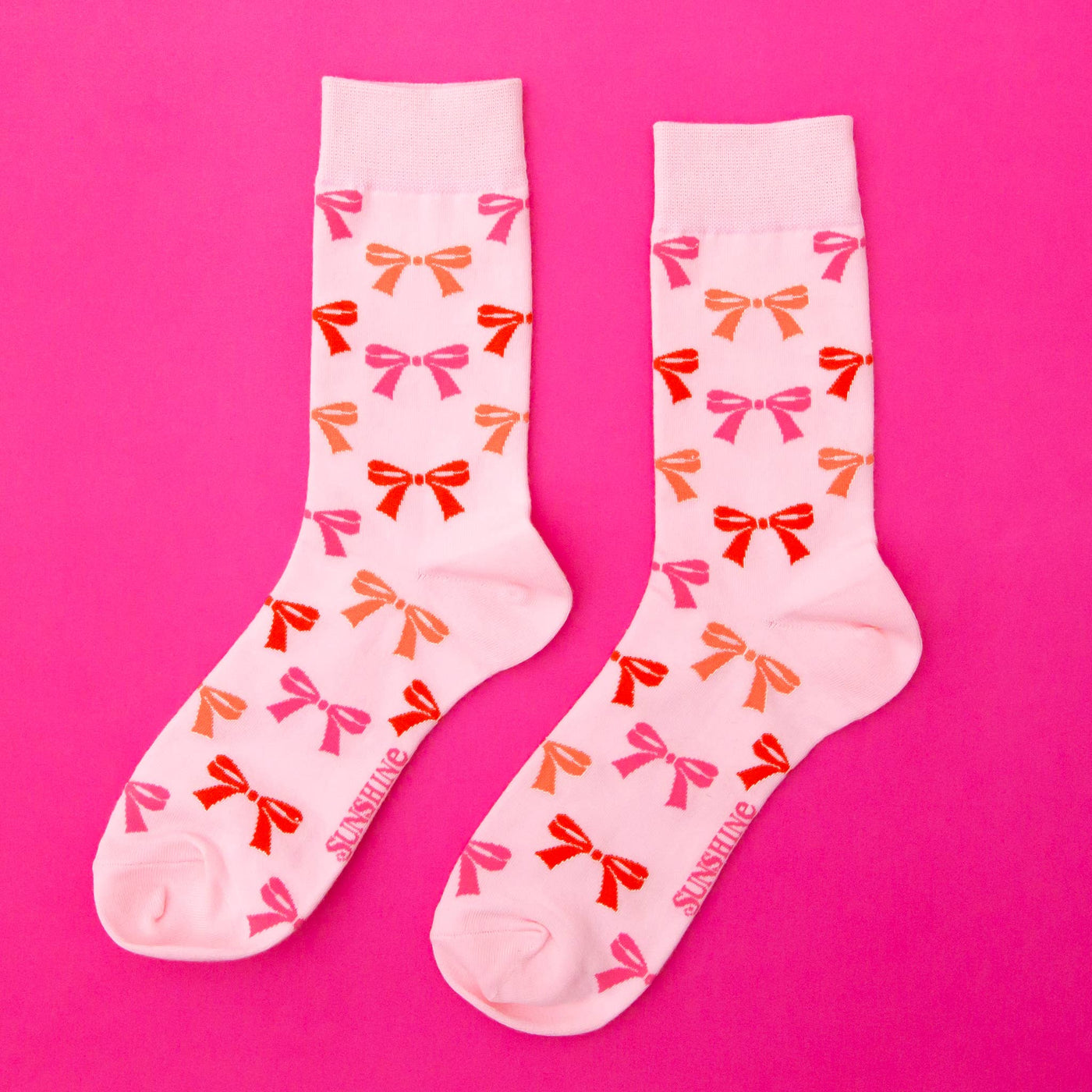 Crew Socks-Bows