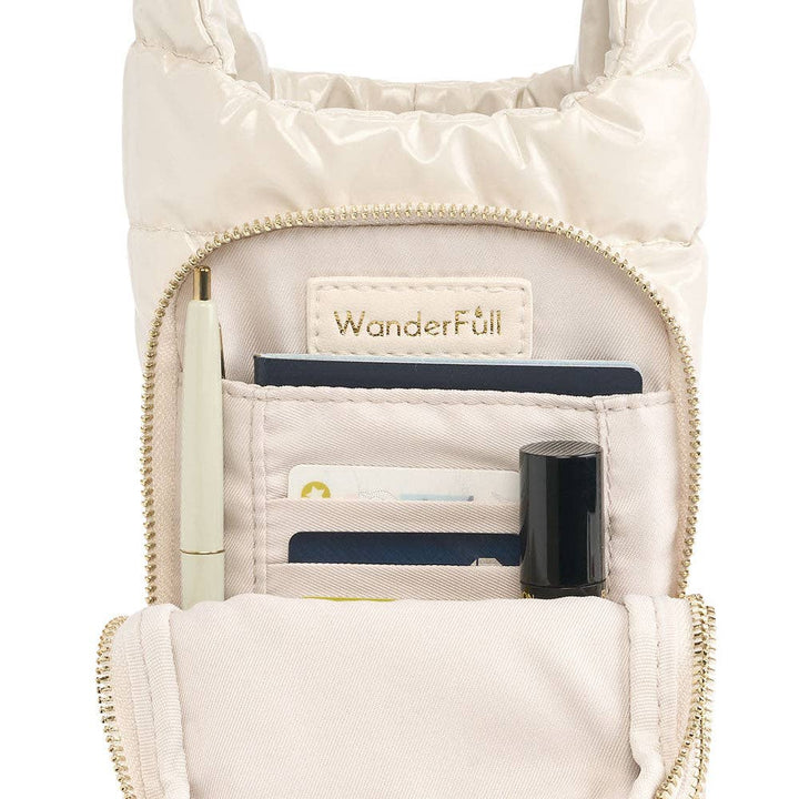 Ivory Lacquer HydroBag® with Ski Embroidery and Après Ski Strap
