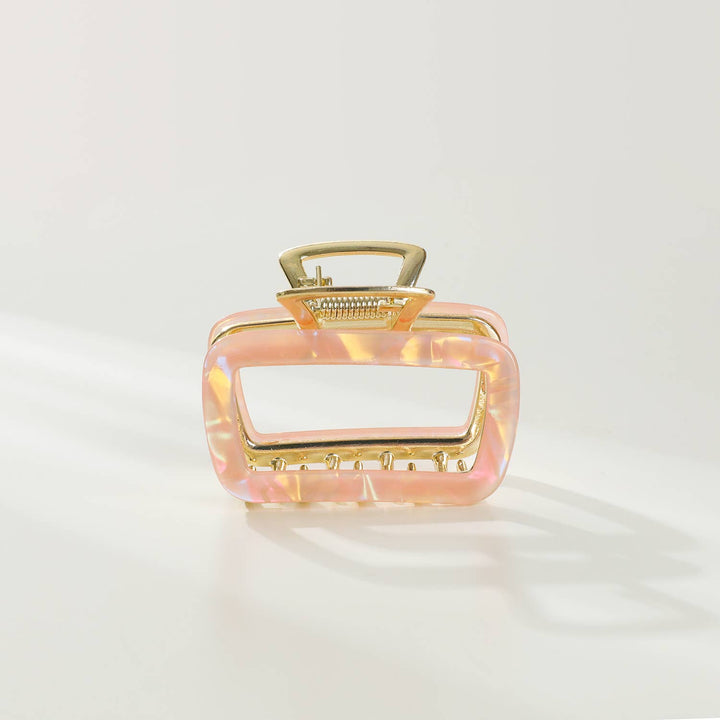 Harlow | Hollow Rectangle Metal Eco-Friendly Claw Clip