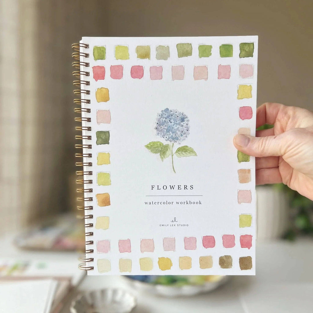 Watercolor Workbook-Flowers