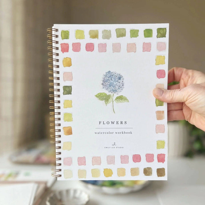 Watercolor Workbook-Flowers