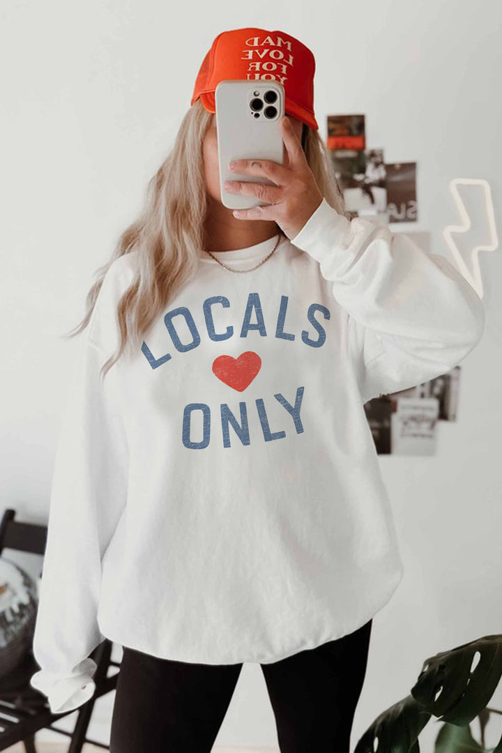OVERSIZED SWEATSHIRTS-LOCALS ONLY