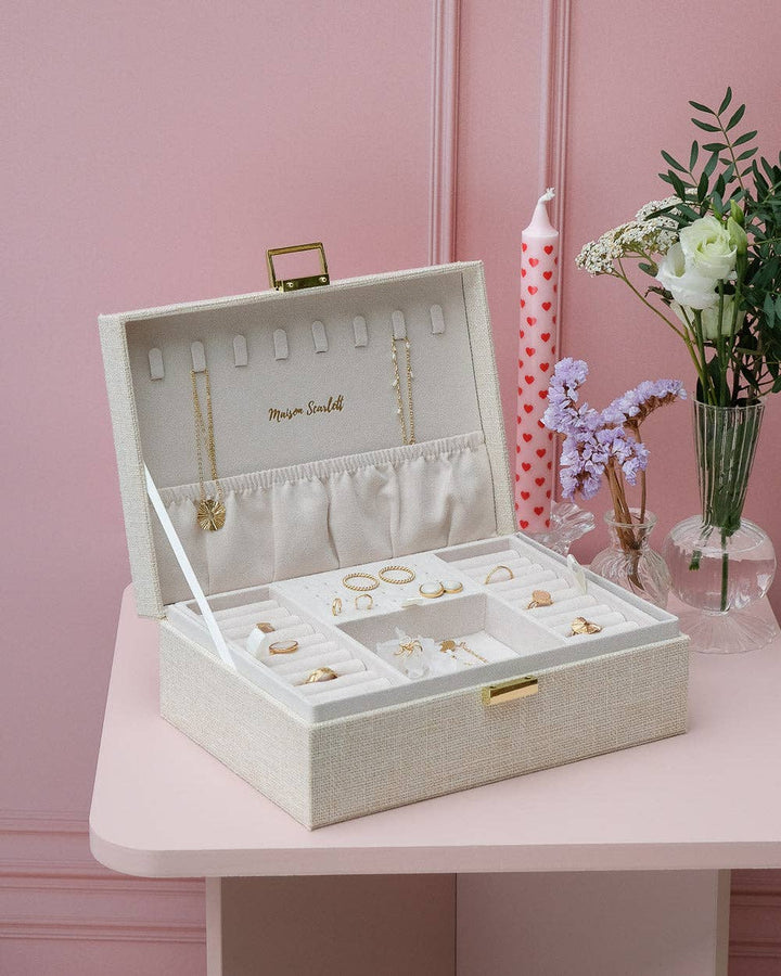 Louise-Linen Jewelry Box