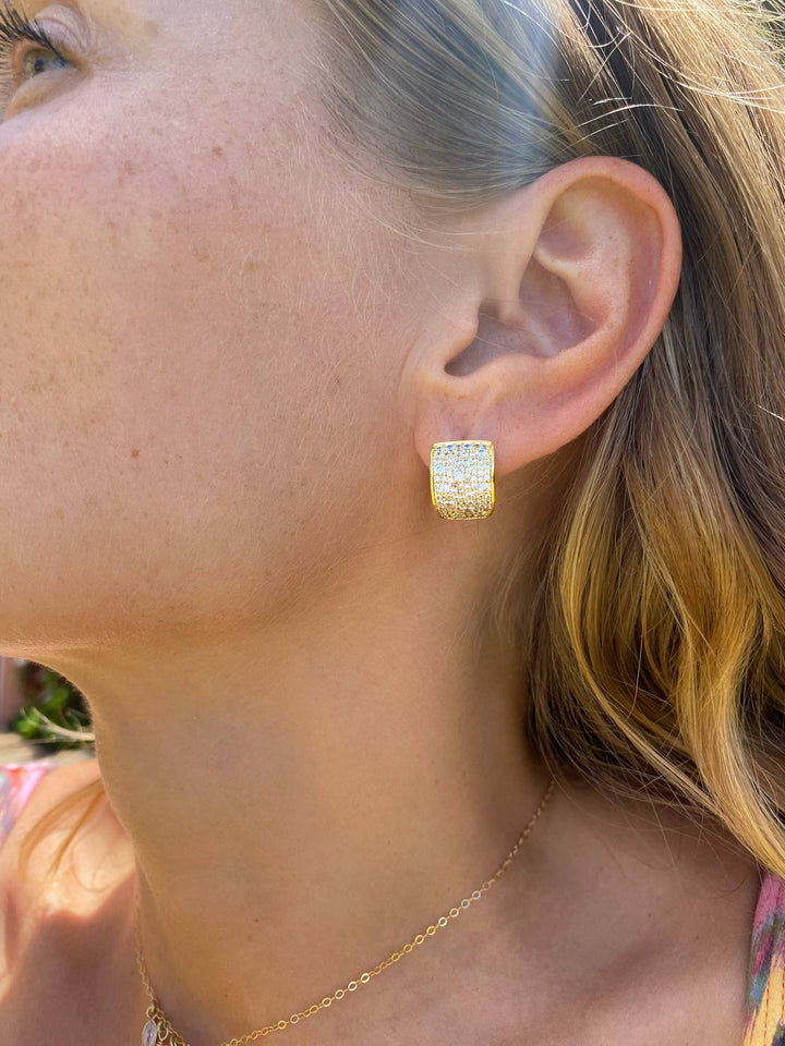 Cuff Huggies- 14K Gold Vermeil