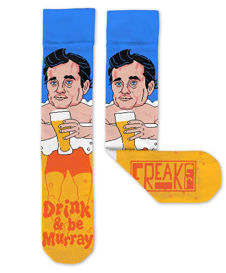 Socks-Drink And Be Murray | USA Made