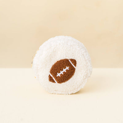 Teddy Pouch Circle-Football