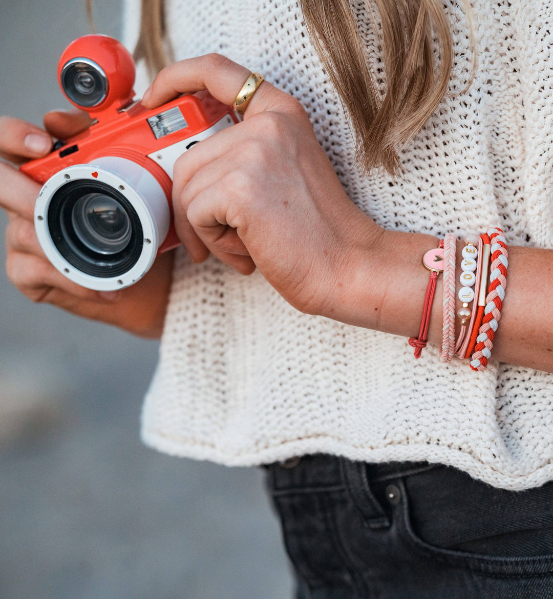 Hair Tie Bracelets-Love