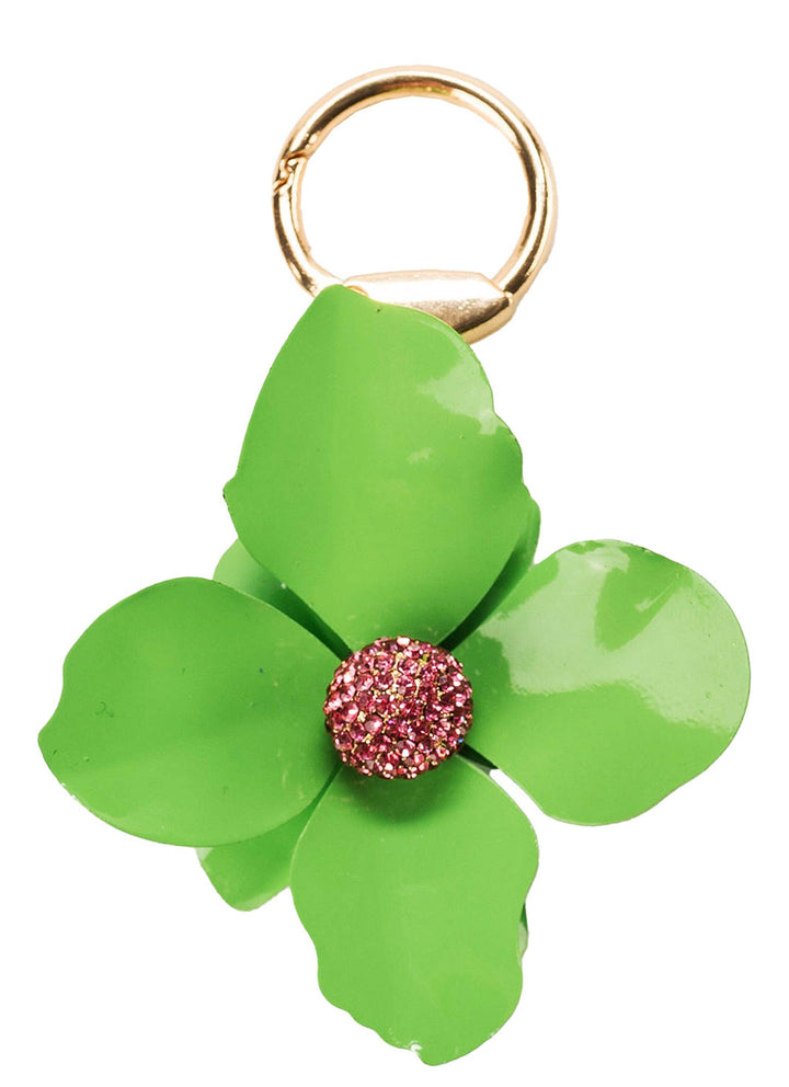 Statement Flower Bag Charm