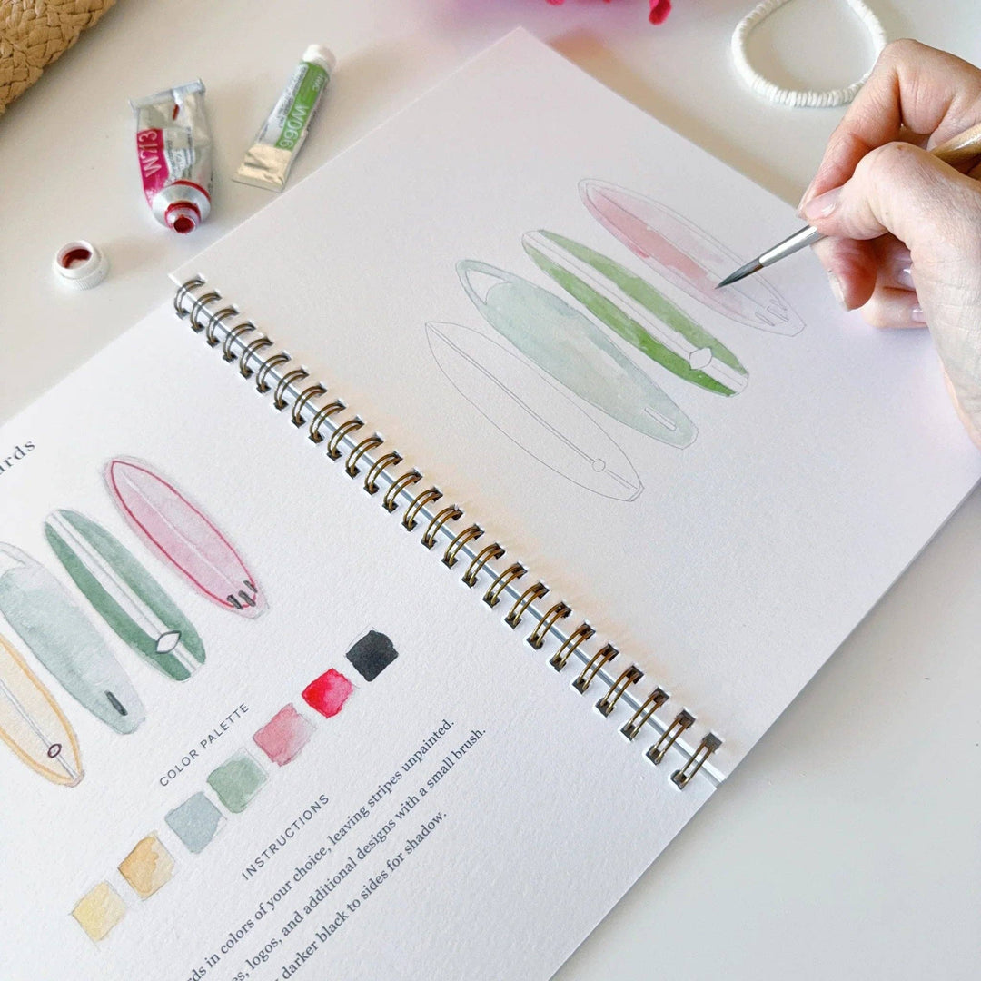Watercolor Workbook-Tropical