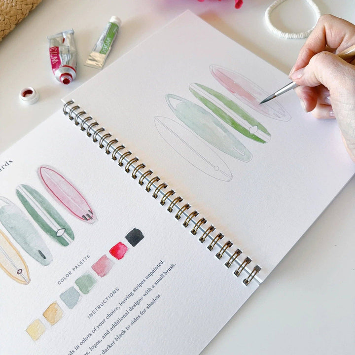 Watercolor Workbook-Tropical