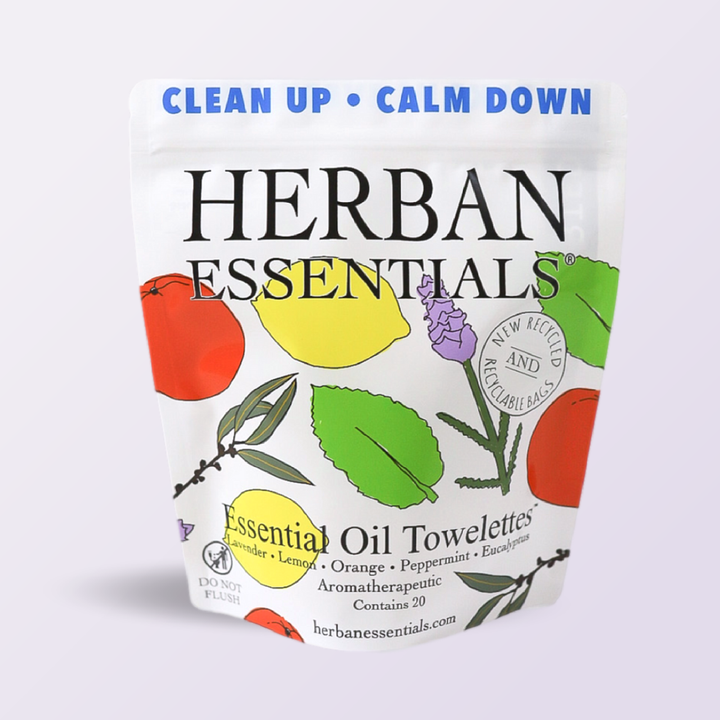 Assorted Essential Oil Towelettes | Aromatherapy On the Go