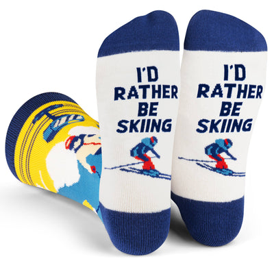 I'd Rather Be Skiing Socks (CO Edition)