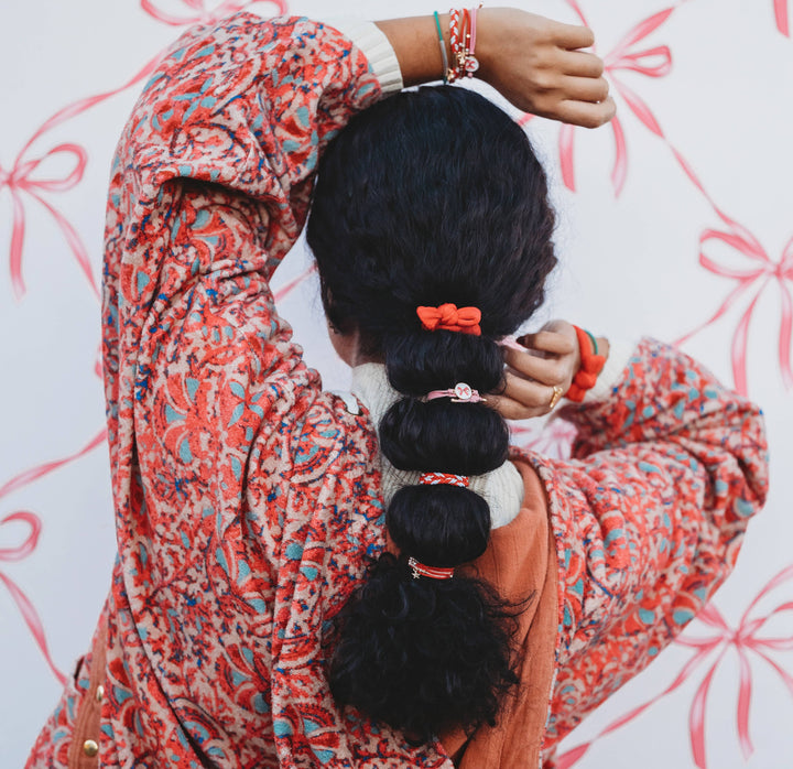 Hair Tie Bracelets-Joy (Holiday)