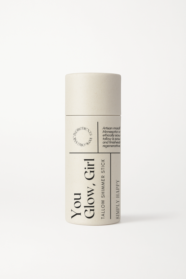 Tallow Shimmer Stick-You Glow, Girl .5oz