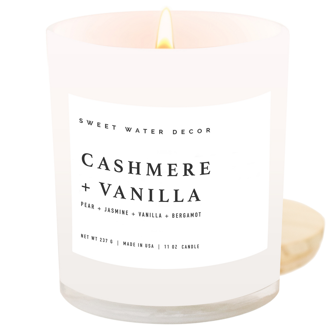 Soy Candle 11oz-Cashmere & Vanilla