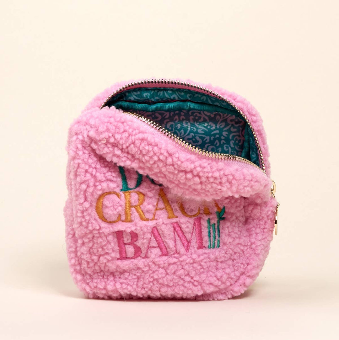 Teddy Pouch–Square Dot Crack Bam