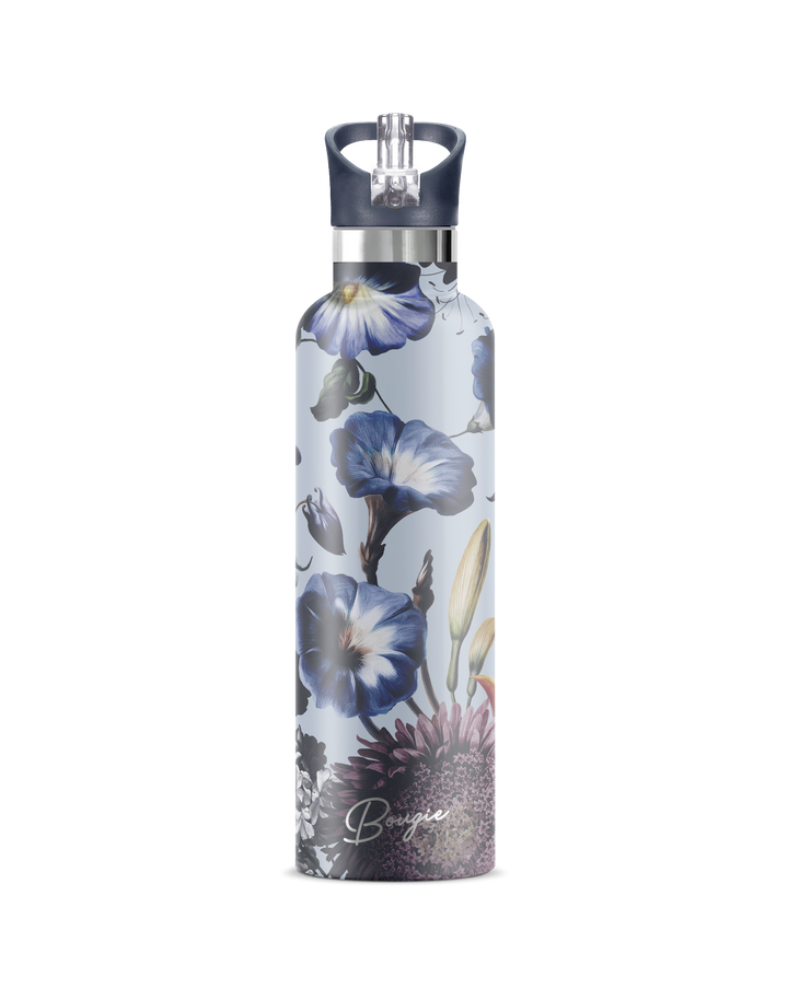 NORDIC FLEUR | 25 oz Insulated Water Bottle Flip' n' Sip Lid