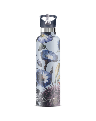 NORDIC FLEUR | 25 oz Insulated Water Bottle Flip' n' Sip Lid