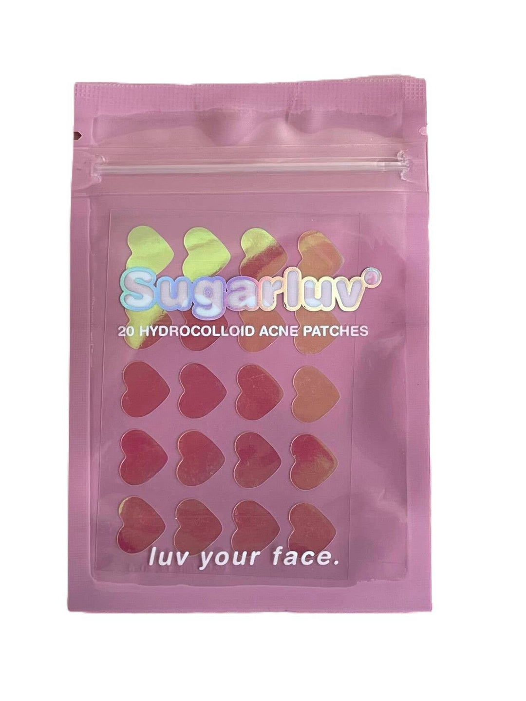 Pimple Patch-Hydrocolloid Acne Patches Holographic Hearts 20 Count