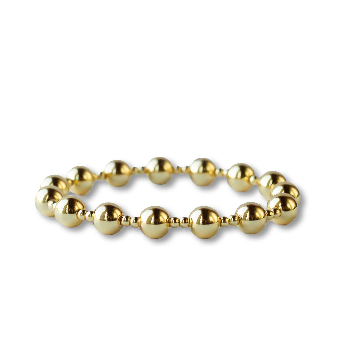 Layering Gold Stretch Bracelets-Assorted