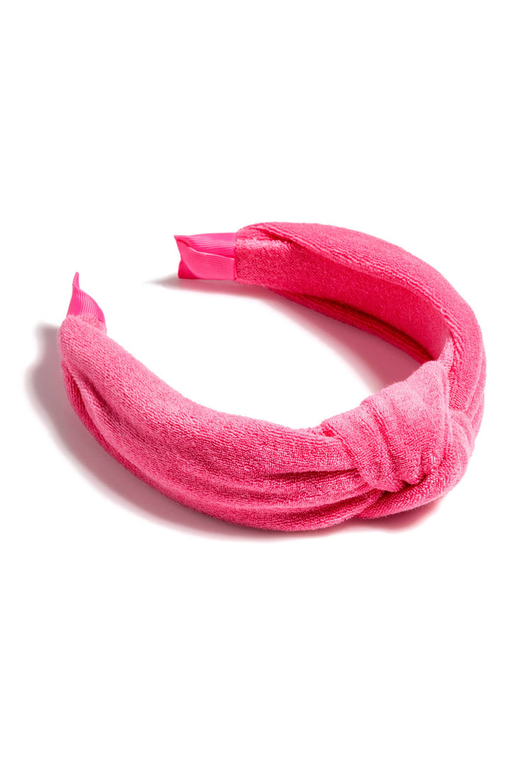 TERRY KNOTTED HEADBAND