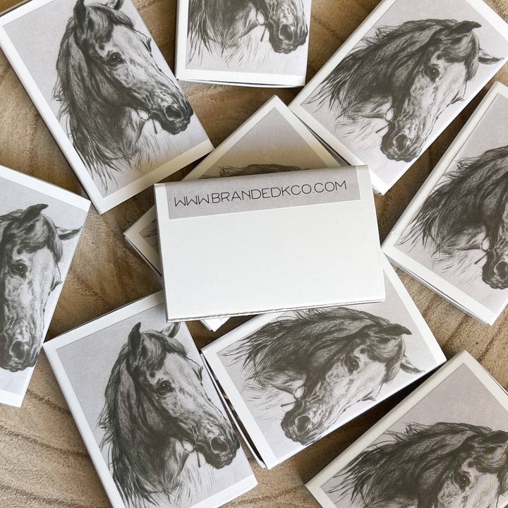 Match Set-Horse Portrait// Vintage Landscape