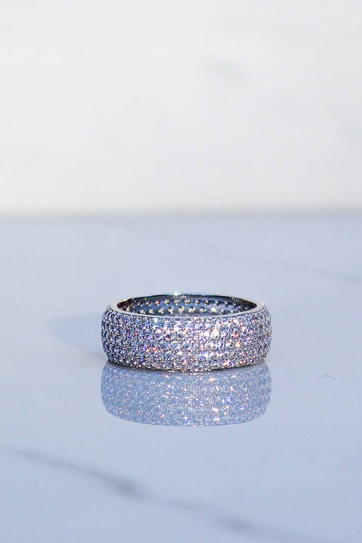 Ring-Mini Billionaire Sterling Silver Cigar Band