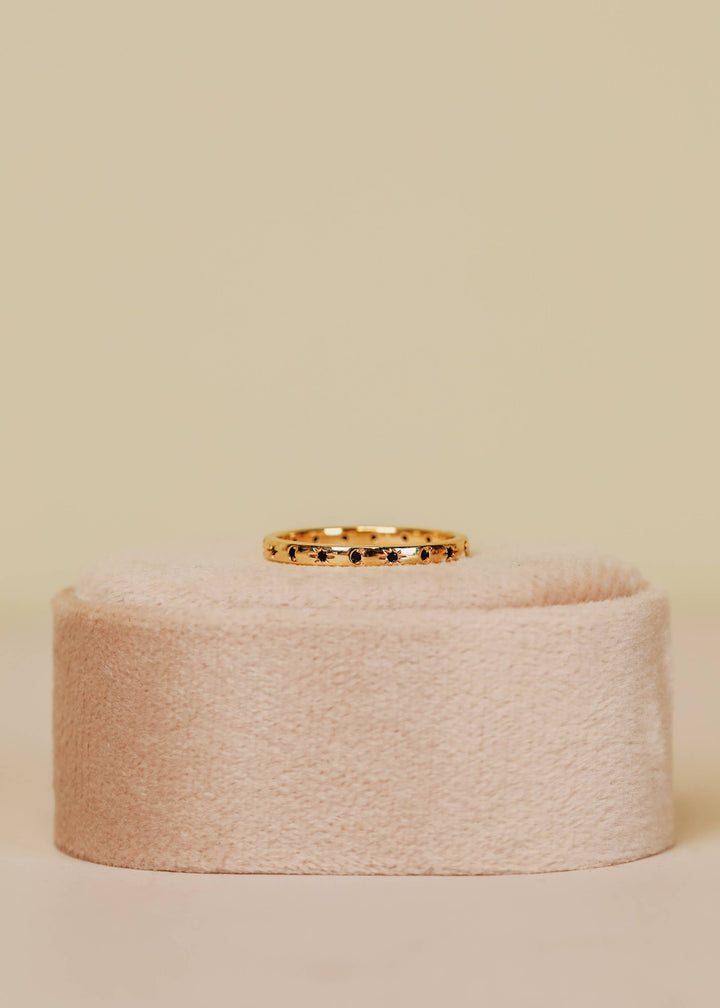 Gold Rings - Black Celestial