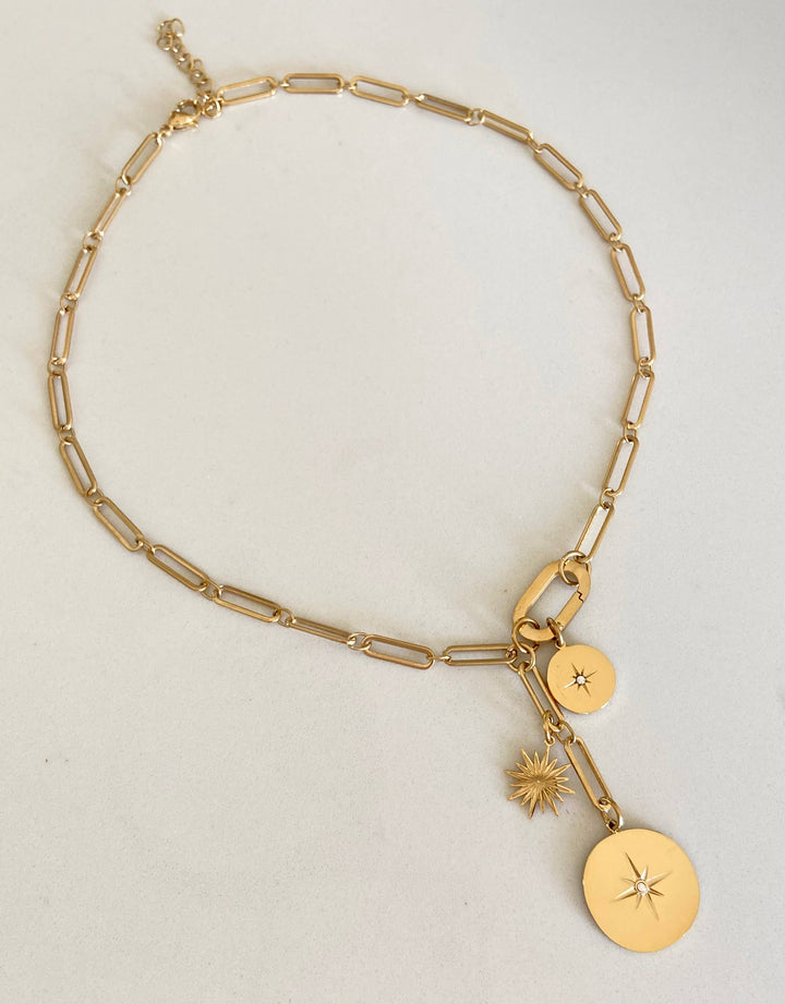 Ma Cocotte H2O resistant Necklace-Cascade