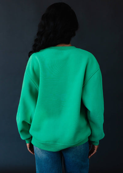 Green Ski Club Sweatshirt