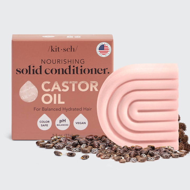 Solid Conditioner Bar-Castor Oil Nourishing Conditioner Bar