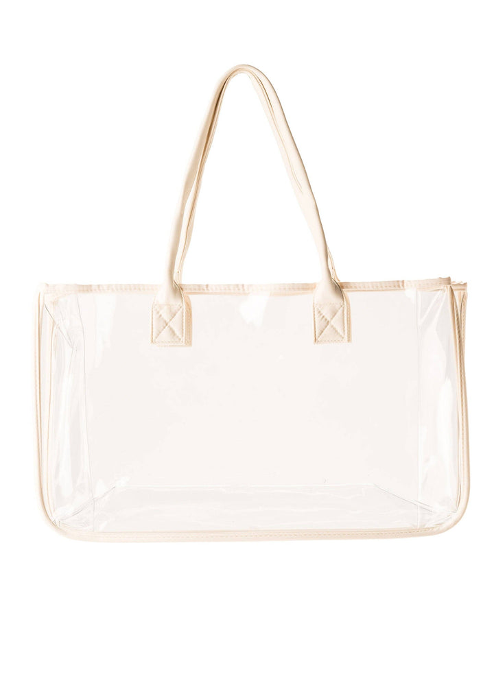 Jayne Oversized Transparent Tote