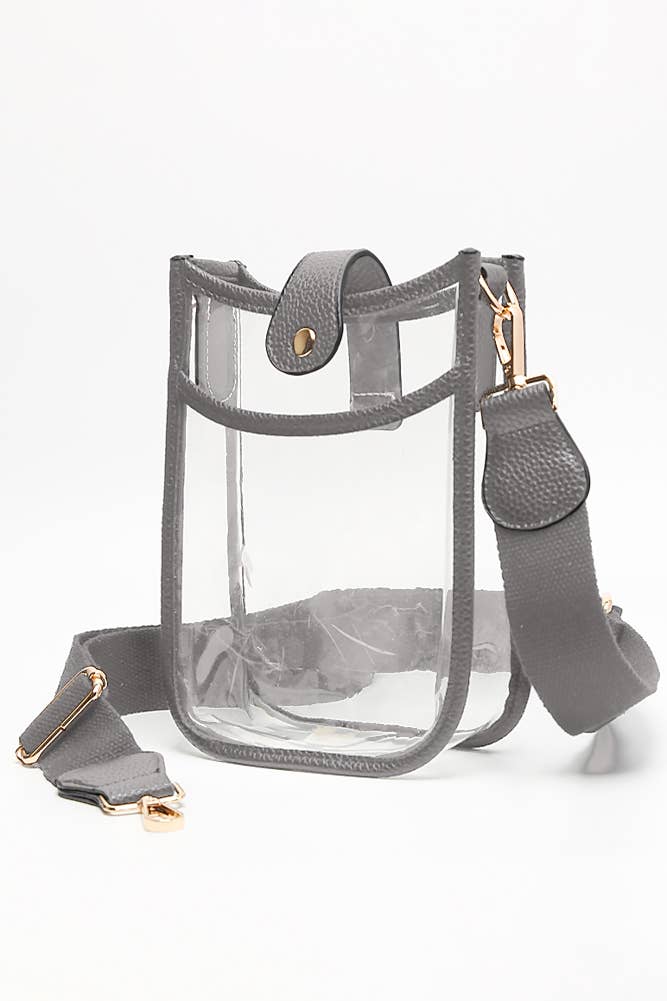 Clear Stadium Crossbody Mini Bag
