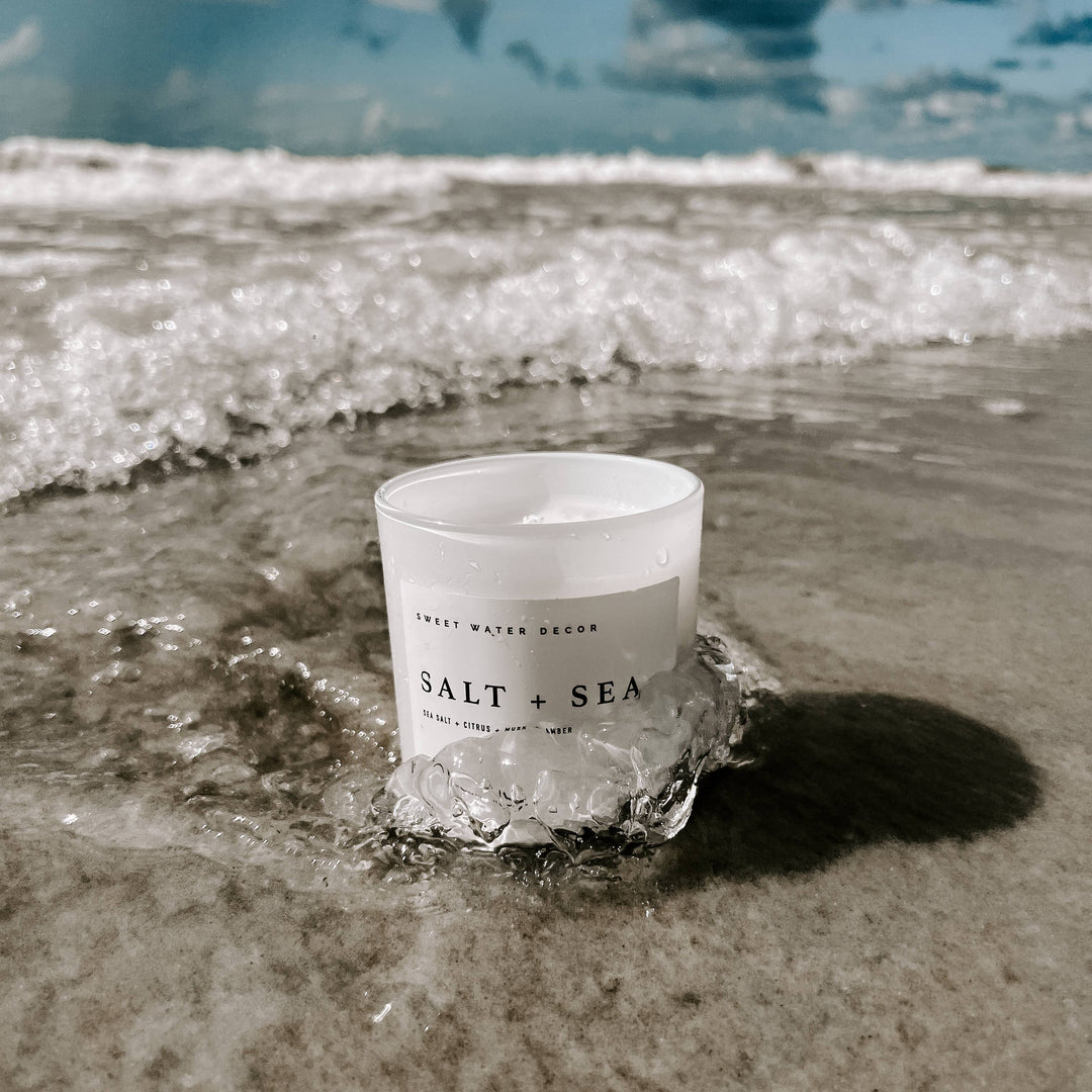 Soy Candle 11oz-Salt & Sea